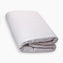 Матрас в кроватку (ткань лен) размер 70х140х7 см., серый в Киеве, Украине