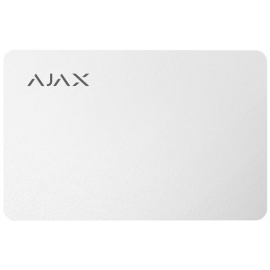 Ajax Безконтактна картка Pass біла, 100шт в Києві, Україні