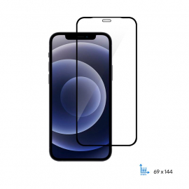 2E Защитное стекло Basic для Apple iPhone 12/12Pro (6.1"), 2.5D FCFG, black border в Киеве, Украине