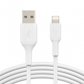 Belkin USB-A - Lightning, PVC[2m, white] в Києві, Україні