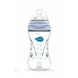 Nuvita Пляшка для годування Mimic 250мл. 3м + Антіколіковая[NV6030Blue] в Києві, Україні