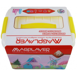 MagPlayer Конструктор магнитный набор бокс 90 эл. (MPT2-90) в Киеве, Украине