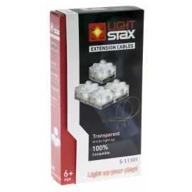 LIGHT STAX Кабель Expansion в комплекті з 4-ма LED элементами 2х2 Transparent LS-S11101 в Києві, Україні