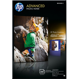 HP Advanced Glossy Photo Paper[глянцевая 10x15 см, 250 г/м, 100л.] в Киеве, Украине