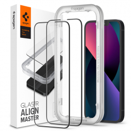 Spigen Захисне скло для Apple Iphone 13 Pro tR Align Master FC Black (2 Pack) в Києві, Україні