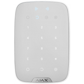 Ajax Беспроводная сенсорная клавиатура KeyPad Plus белая в Киеве, Украине