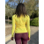 Женская спортивная кофта для фитнеса Asalart classic yellow M, Размер одежды: M, Цвет: Желтый, изображение 3 в Киеве, Украине