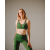 Спортивный топ для фитнеса Asalart Magnet emerald push-up M, Размер одежды: M, Цвет: Зеленый, изображение 4 в Киеве, Украине