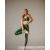 Спортивний топ для фітнесу Asalart Magnet emerald push-up M, Размер одежды: M, Колір: Зеленый, зображення 2 в Києві, Україні
