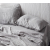 Комплект льняного постільної білизни 175х215, сірий, зображення 4 в Києві, Україні