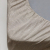 Льняная простынь на резинке размер 110х190х20 см., Серая в Киеве, Украине