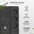Trust Maxxon 800VA UPS with 6 standard wall power outlets BLACK, зображення 6 в Києві, Україні