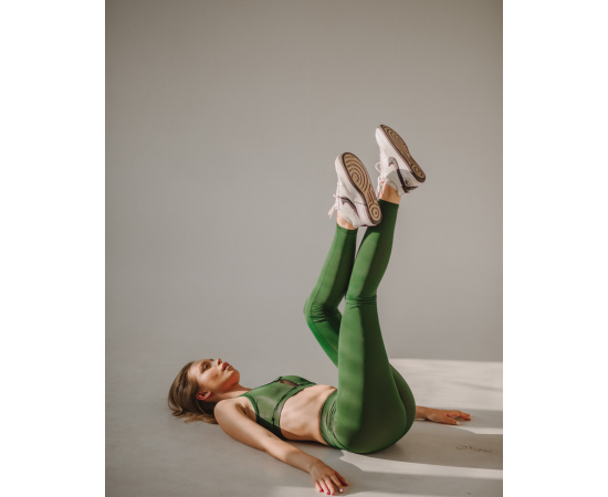 Спортивный топ для фитнеса Asalart Magnet emerald push-up M, Размер одежды: M, Цвет: Зеленый, изображение 5 в Киеве, Украине