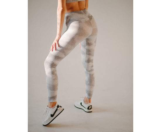 Спортивный женский топ Asalart Cosmopolitan push-up Iguana White Print M, Размер одежды: M, Цвет: Белый, изображение 3 в Киеве, Украине