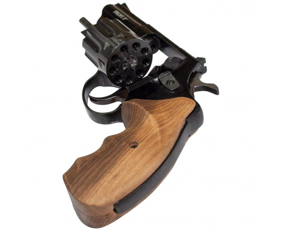 Револьвер PROFI-3 "под патроны Флобера черный / дерево калибр 4мм, изображение 4 в Киеве, Украине