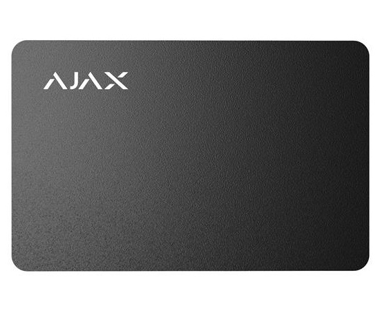Ajax Безконтактна картка Pass чорна, 100шт в Києві, Україні