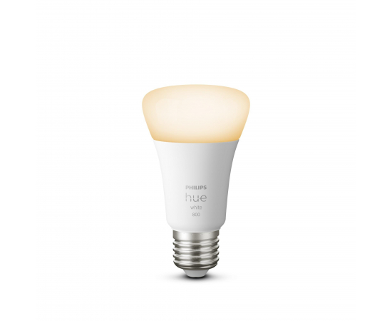 Philips Hue Розумна лампа Single Bulb E27, White, BT, DIM, зображення 8 в Києві, Україні