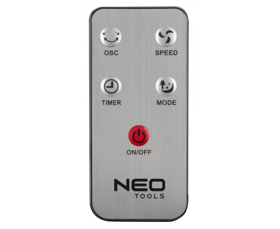 Neo Tools Вентилятор підлоговий, професійний, 45Вт, D40см, 3 швидкості, двигун мідь 100%, пульт, зображення 5 в Києві, Україні