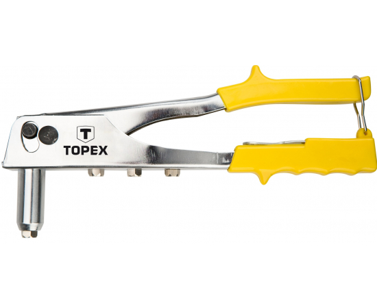 Topex 43E707 Заклепочник для заклепок алюминиевых 2.4, 3.2, 4.0, 4.8 мм в Киеве, Украине