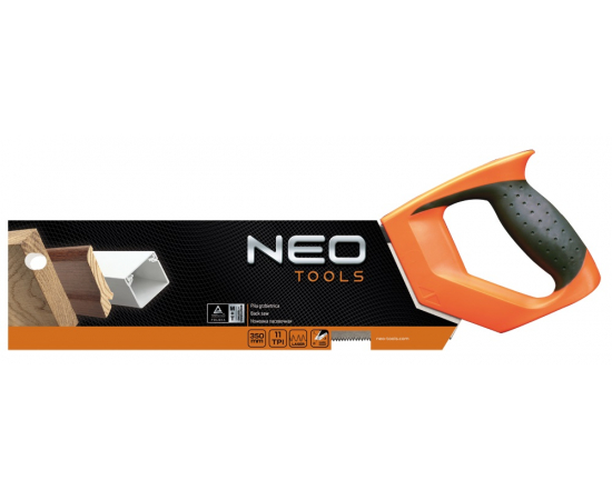 Neo Tools 41-096 Ножівка пасовочна, 350 мм, 11TPI, зображення 2 в Києві, Україні