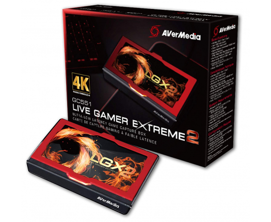 AVerMedia Пристрій захоплення відео Live Gamer Extreme 2 GC551 Black в Києві, Україні