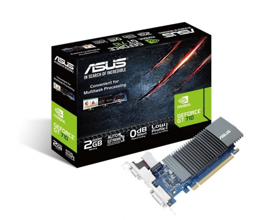 ASUS GeForce GT710 2GB DDR5 low profile silent, зображення 5 в Києві, Україні
