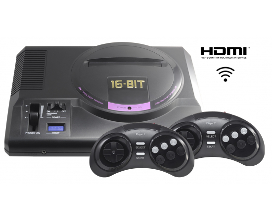 Retro Genesis 16 bit HD Ultra (225 игр, 2 беспроводных джойстика, HDMI кабель) в Киеве, Украине