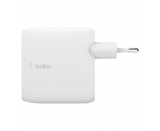 Belkin Адаптер питания GAN 50 + 18Вт Двойной USB-С, белый, изображение 6 в Киеве, Украине