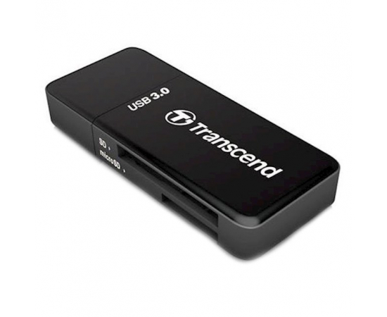 Transcend USB 3.0 microSD/SD Black в Києві, Україні