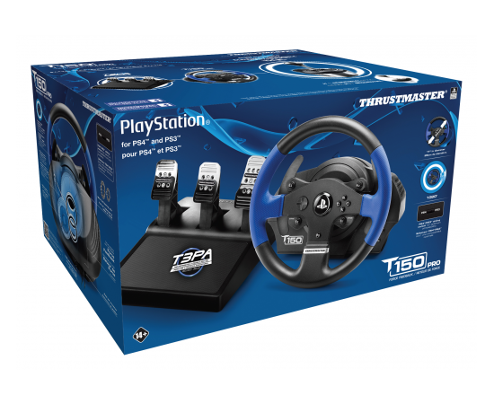 Thrustmaster Кермо і педалі для PC/PS4 T150 RS PRO Official PS4™ licensed, зображення 7 в Києві, Україні