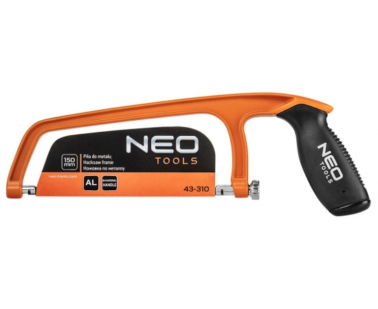 Neo Tools 43-310 Ножівка по металу 150 мм, алюміній, двокомпонентна ручка, зображення 2 в Києві, Україні