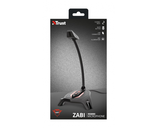 Trust GXT 215 Zabi LED-Illuminated USB Gaming Black, зображення 8 в Києві, Україні