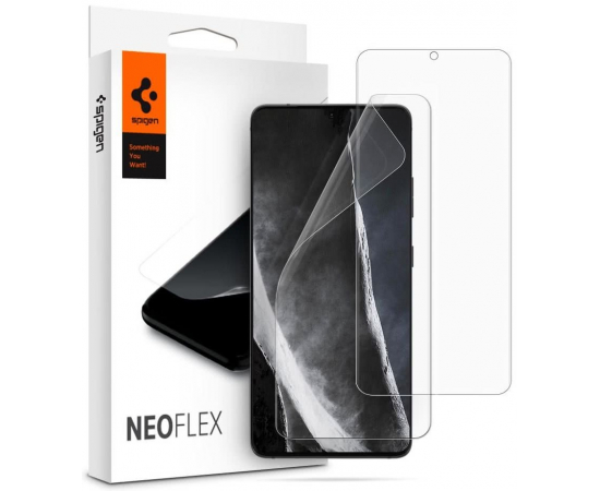 Spigen Захисна плівка для Galaxy S21 Ultra NeoFlex Solid HD, Clear в Києві, Україні