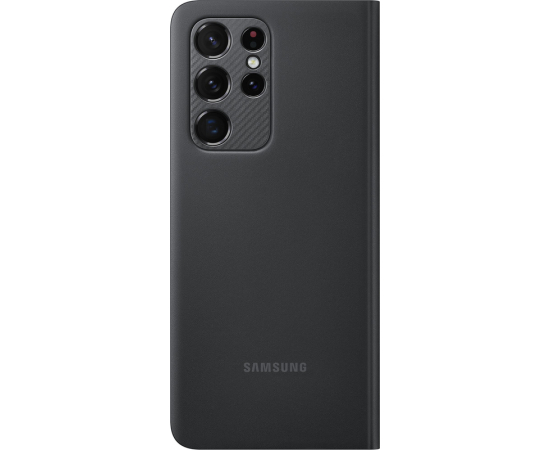 Samsung Smart Clear View Cover для Galaxy S21 Ultra (G998)[Black], изображение 2 в Киеве, Украине