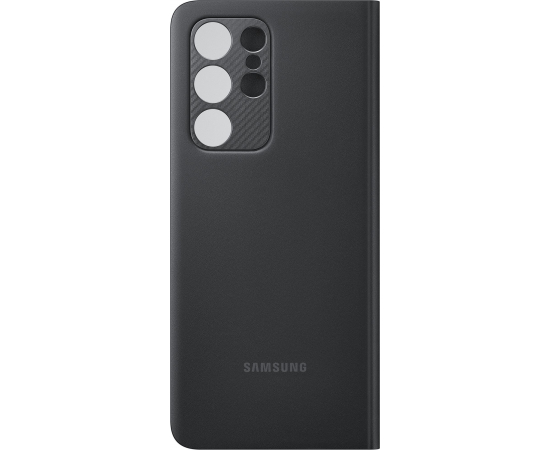 Samsung Smart Clear View Cover для Galaxy S21 Ultra (G998)[Black], изображение 3 в Киеве, Украине