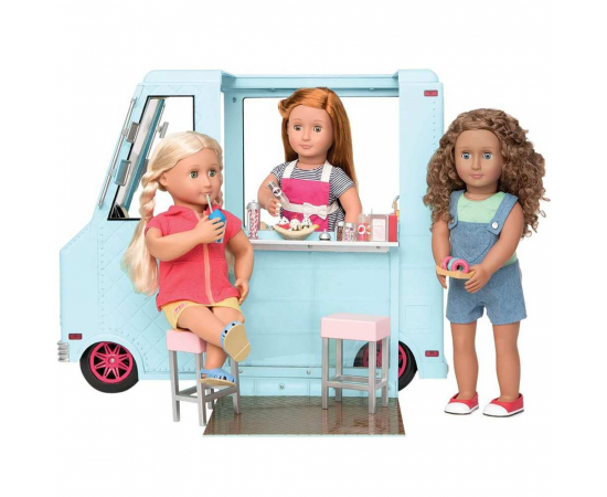 Our Generation Транспорт для ляльок - Фургон із морозивом і аксесуарами, зображення 2 в Києві, Україні