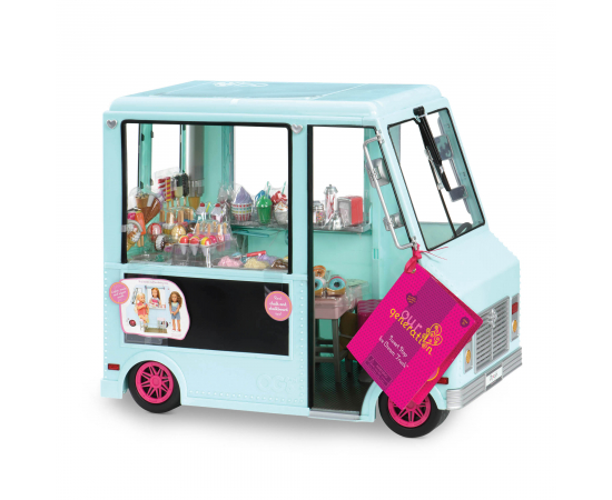 Our Generation Транспорт для ляльок - Фургон із морозивом і аксесуарами, зображення 9 в Києві, Україні
