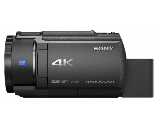 Sony 4K Flash Handycam FDR-AX43 Black, зображення 8 в Києві, Україні
