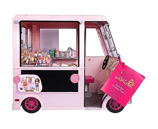 Our Generation Транспорт для ляльок - Фургон із морозивом і аксесуарами (рожевий) в Києві, Україні