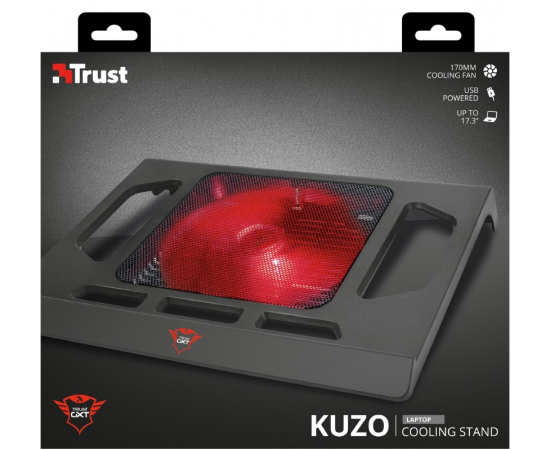 Trust GXT 220 Kuzo (17.3") RED LED BLACK, зображення 8 в Києві, Україні