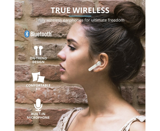 Trust Primo Touch True Wireless[White], зображення 13 в Києві, Україні