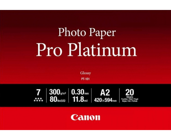 Canon A2 Pro Platinum Photo Paper PT-101 A2 20л в Киеве, Украине