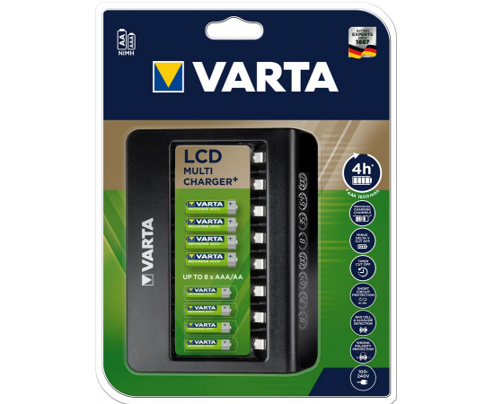 VARTA Зарядное устройство LCD MULTI CHARGER PLUS, изображение 2 в Киеве, Украине