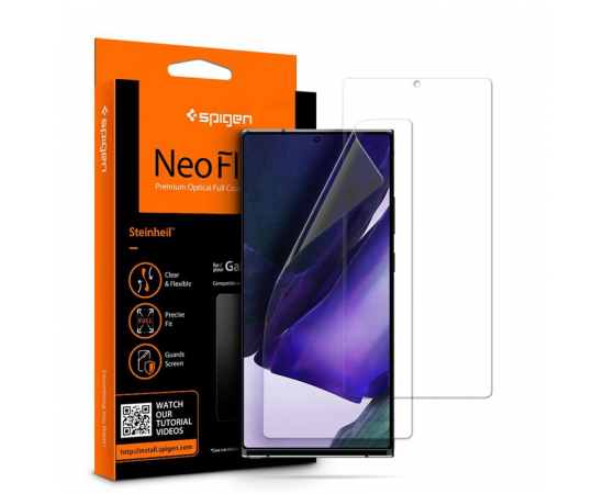 Spigen Захисна плівка для Galaxy Note 20 Ultra Neo Flex, HD (2 pack) в Києві, Україні