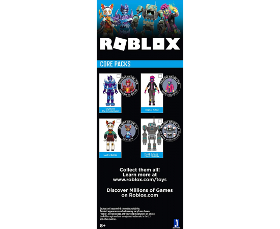 Roblox Ігрова колекційна фігурка Imagination Figure Pack Crystello the Crystal God W7, зображення 9 в Києві, Україні