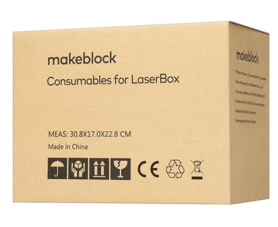 Makeblock Расходные материалы для Laserbox 3.5мм картон (45 шт) в Киеве, Украине