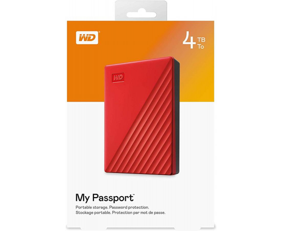 WD My Passport USB 3.2 Gen 1[WDBPKJ0040BRD-WESN], зображення 6 в Києві, Україні