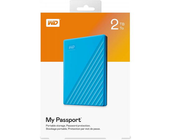 WD My Passport USB 3.2 Gen 1[WDBYVG0020BBL-WESN], зображення 6 в Києві, Україні