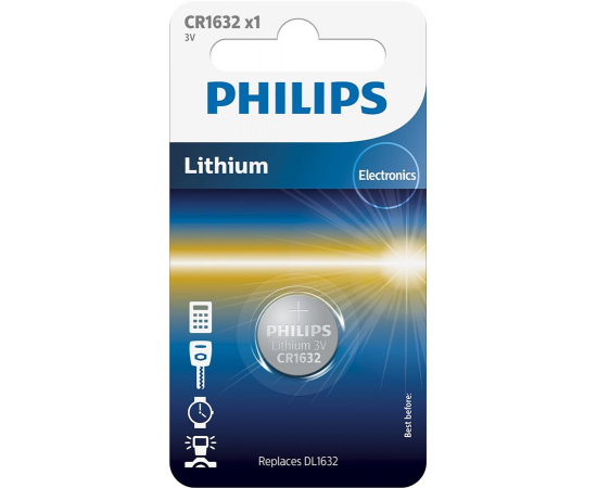 Philips Lithium CR[CR1632/00B] в Києві, Україні