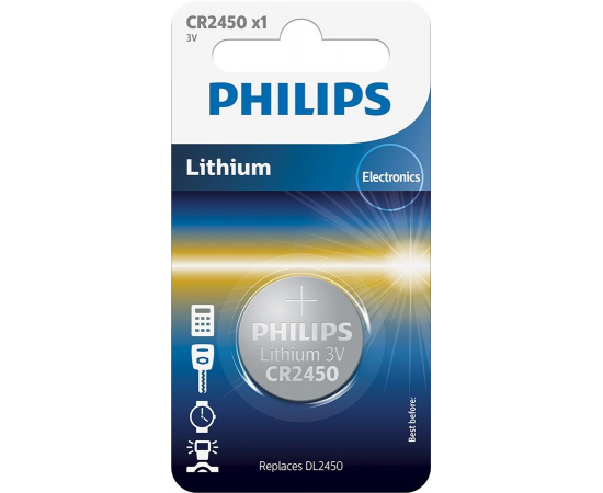 Philips Lithium CR[CR2450/10B] в Києві, Україні